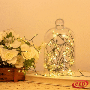 Lampice; LED; Mravi; 50 m; Toplo Bijela