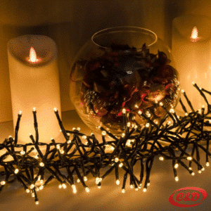 Lampice; LED; Girlanda; 10 m; Toplo Bijela