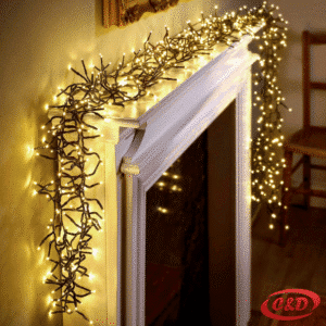 Lampice; LED; Girlanda; 10 m; Toplo Bijela