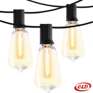 Lampice; LED; 25 m; Toplo Bijela