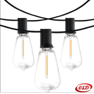 Lampice; LED; 25 m; Toplo Bijela