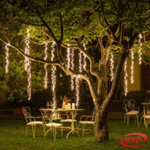 Lampice; LED; Girlanda; 10 m; Toplo Bijela