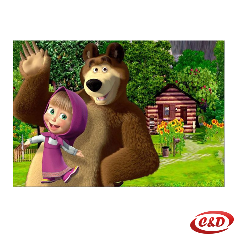 Party baner; Maša i Medo