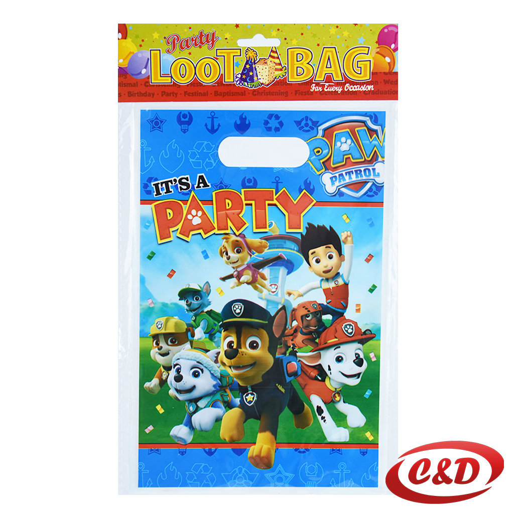 Vrećice; Paw Patrol; 10/1