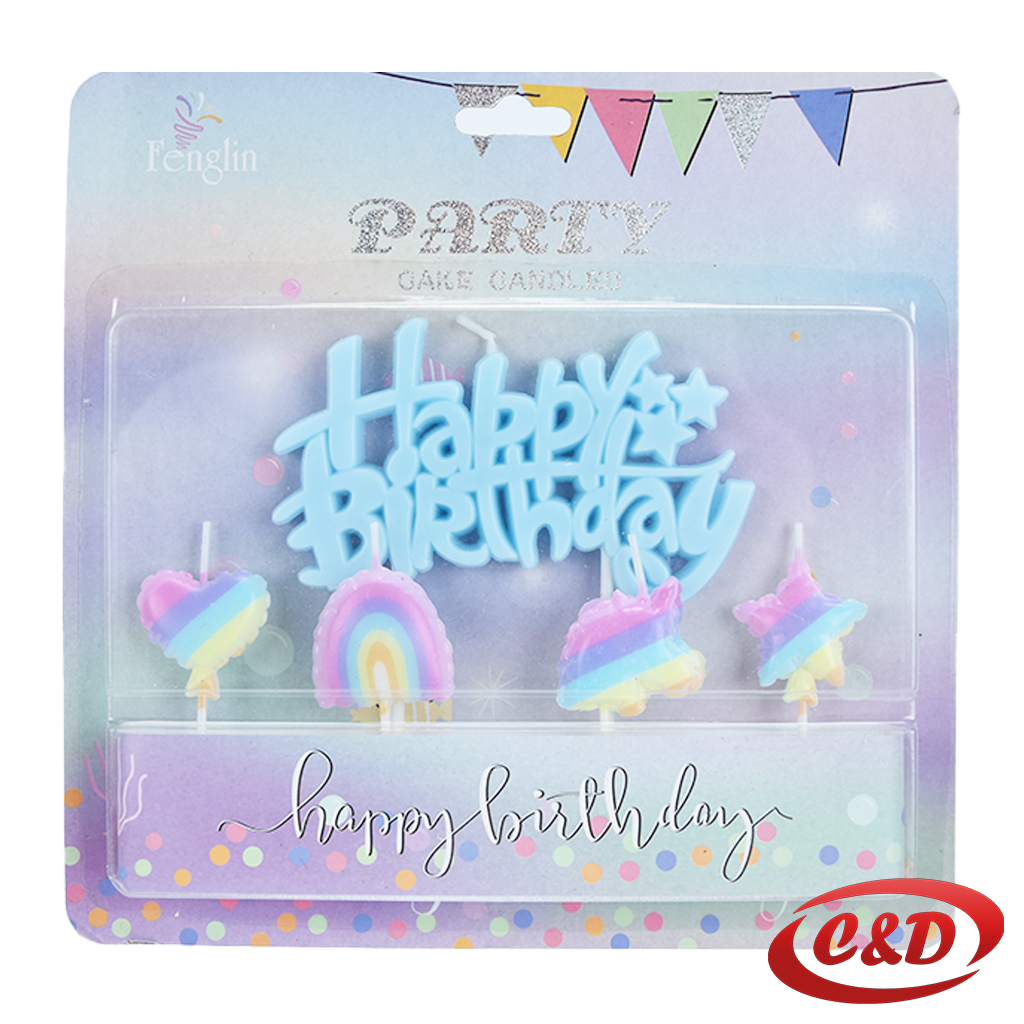 Party svijeće; Happy Birthday