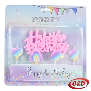 Party svijeće; Happy Birthday