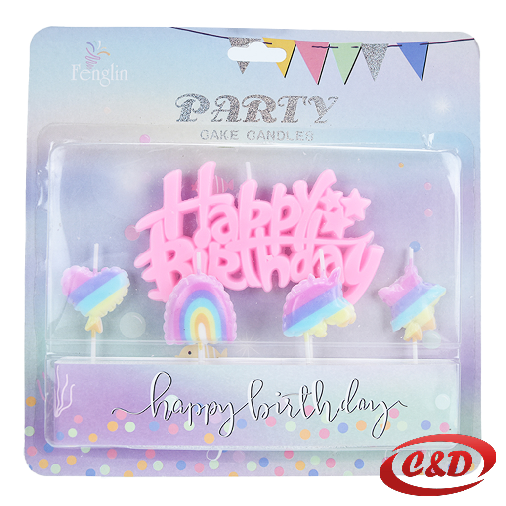 Party svijeće; Happy Birthday