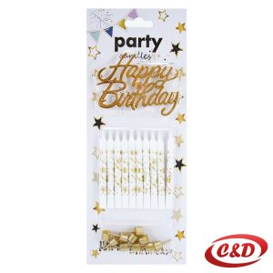 Party svijeće; Happy Birthday