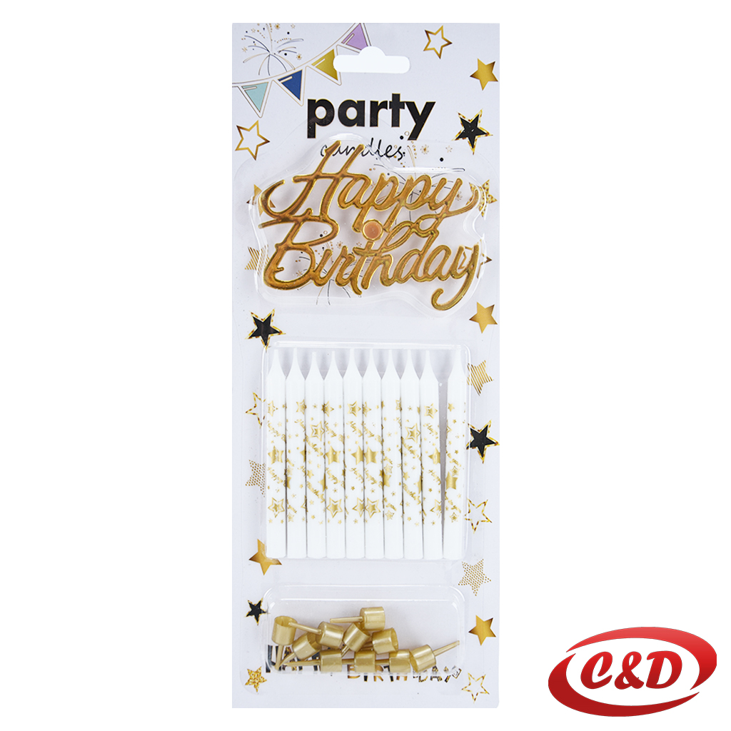 Party svijeće; Happy Birthday