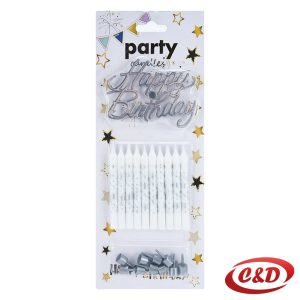 Party svijeće; Happy Birthday