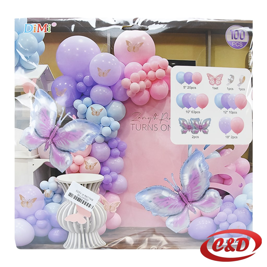 Balon luk; Leptir