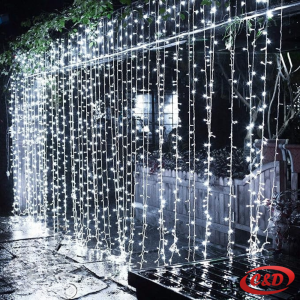 Lampice; LED; Zavjesa; 3 x 1,5 m