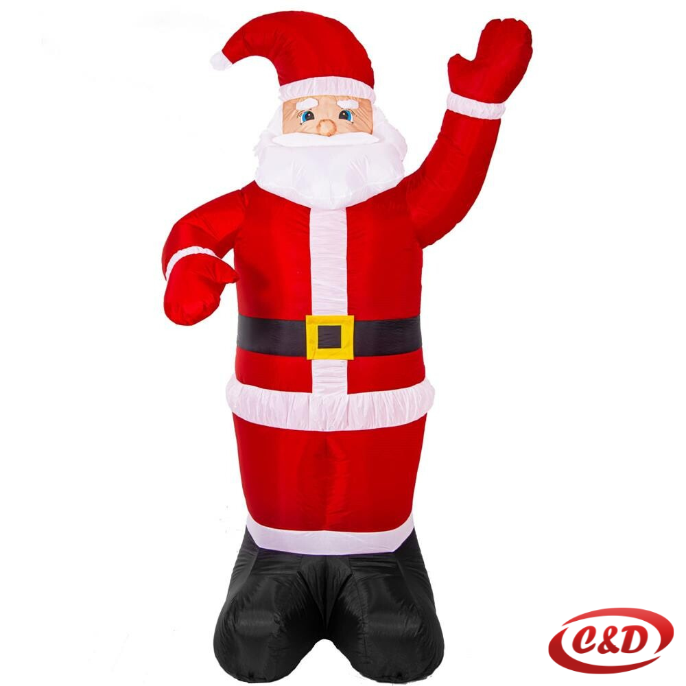 Djed Mraz na napuhavanje; 200 cm