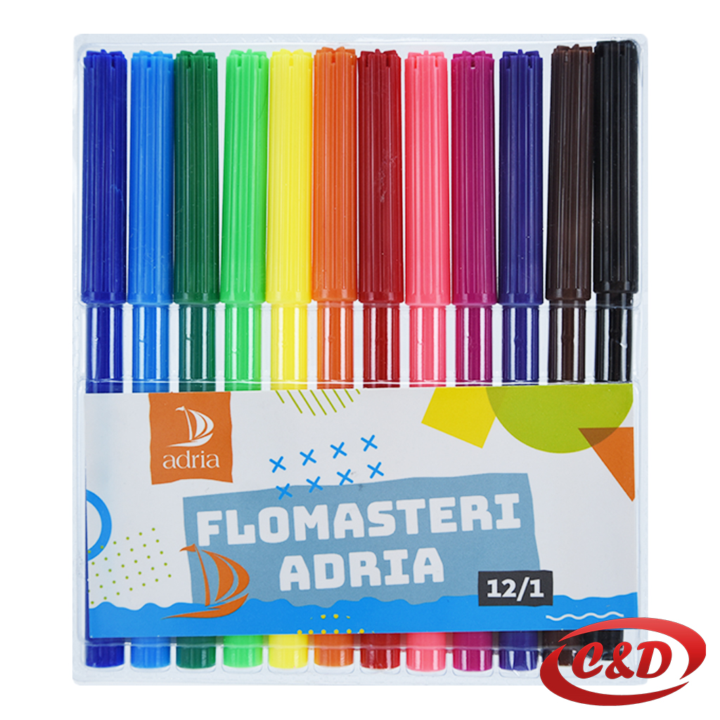 Flomasteri; Adria; 12/1