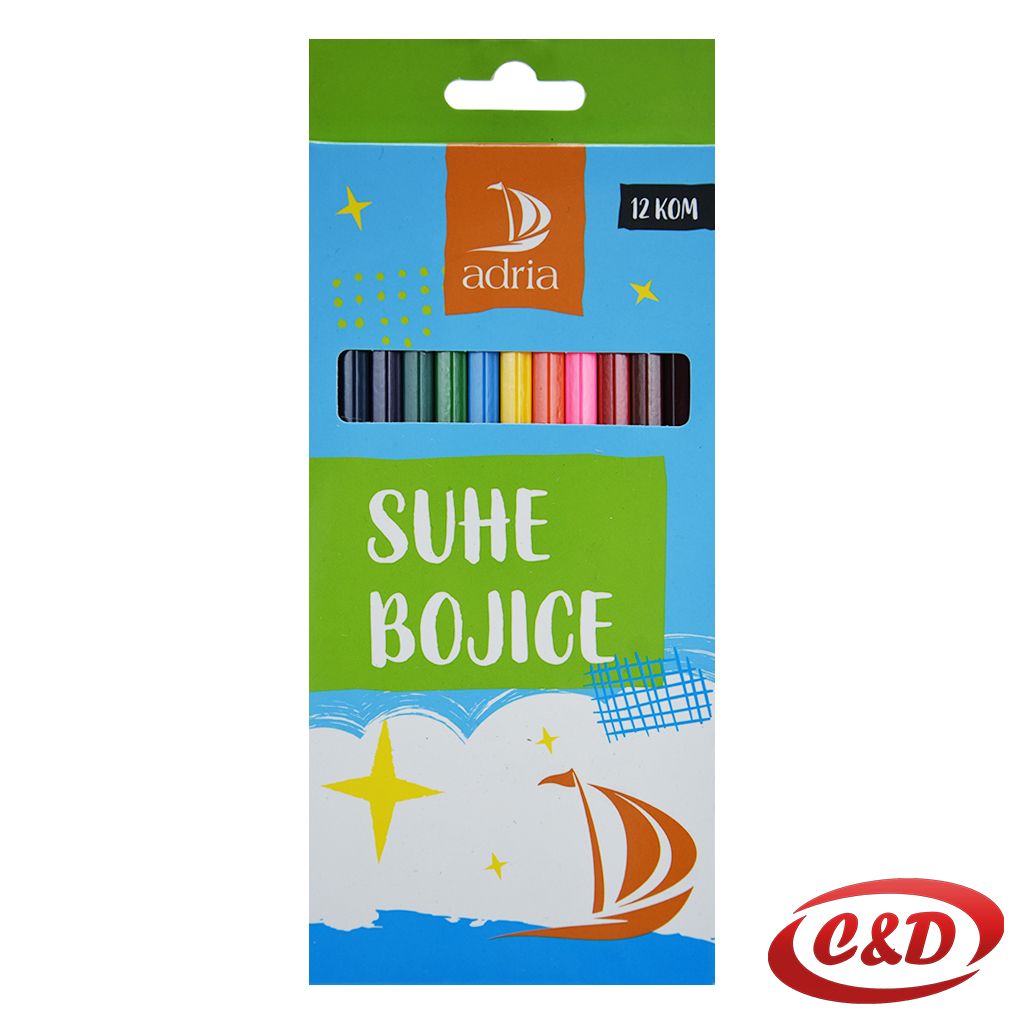 Drvene bojice; 12/1; Adria