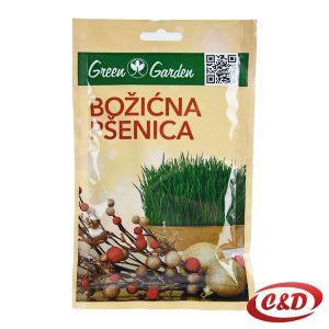 Sjeme božićne pšenice 100 g u kesici.