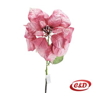 Roza dekorativna zvijezda 70 cm