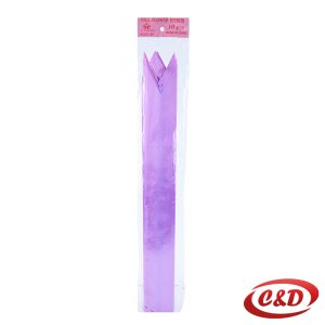 Ljubičasta dekorativna mašna na potez dimenzija 38x6 cm