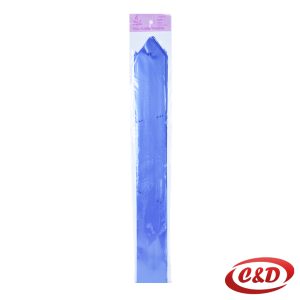 Plava dekorativna mašna na potez dimenzija 38x6 cm