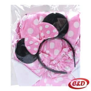 Minnie Mouse kostim za djevojčice rozo bijeli