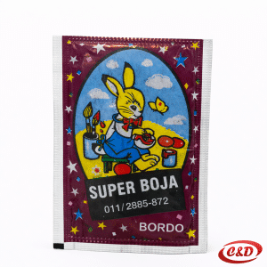 boja za jaja bordo uskrs 8x6 cm