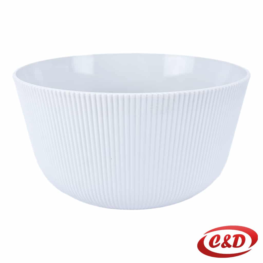 plastična posuda svijetlo siva 4,3L promjer 24 cm