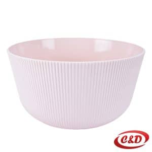 plastična posuda roza 4.3L promjer 24 cm kuhinjska posuda