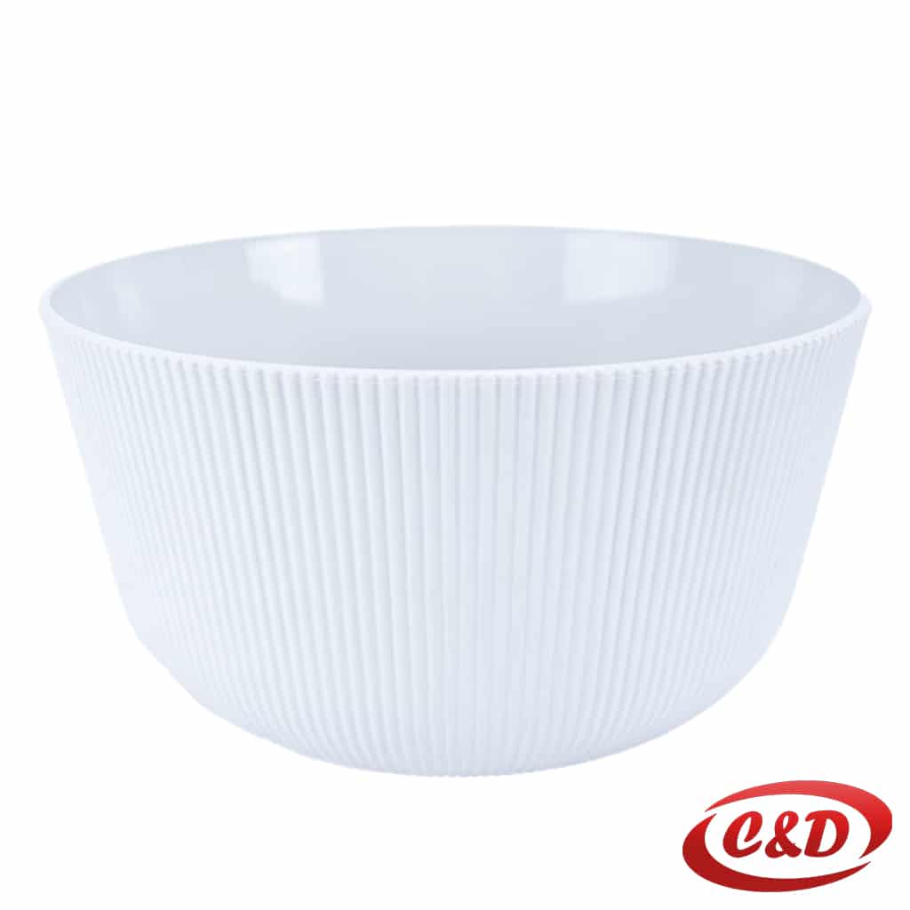 plastična posuda bijela 4,3L promjer 24 cm