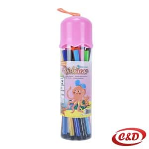 set flomastera 24 boje školski flomasteri u kutiji