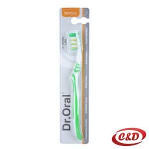 Četkica za zube Dr. Oral zelena 19 cm srednje mekana
