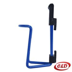 Plavi nosač za bocu za bicikl aluminij plastika