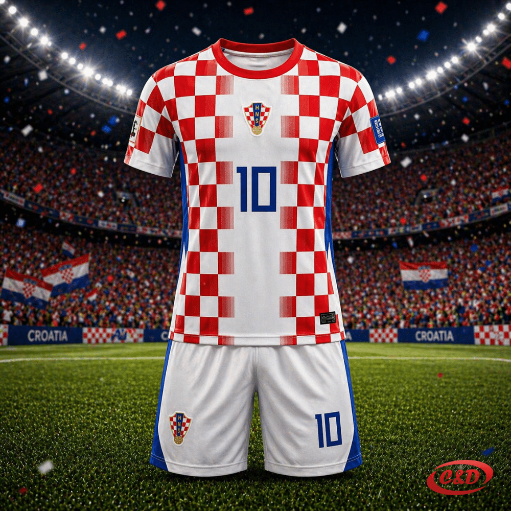Bijeli dres Hrvatske za djecu SP 2026