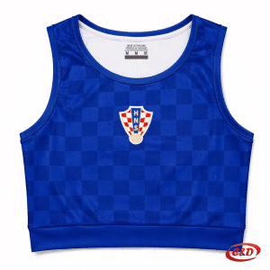 Crop top majica Hrvatska ženska bez rukava