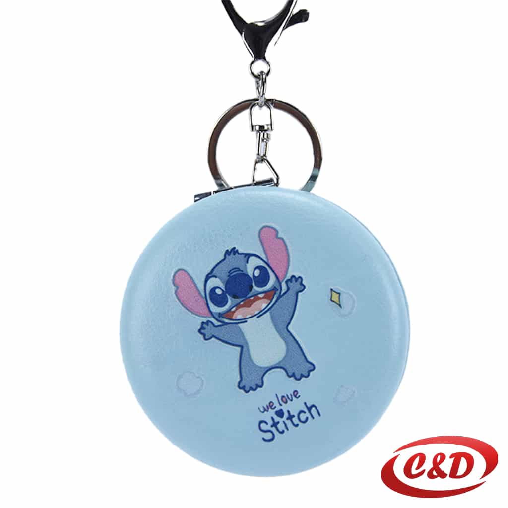 ogledalo privjesak Stitch plava boja sa likom Stitcha