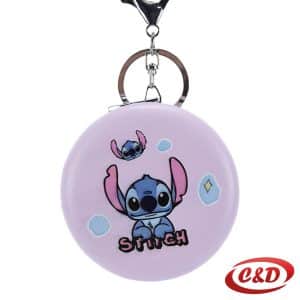 ogledalo privjesak Stitch roza boja sa likom Stitcha