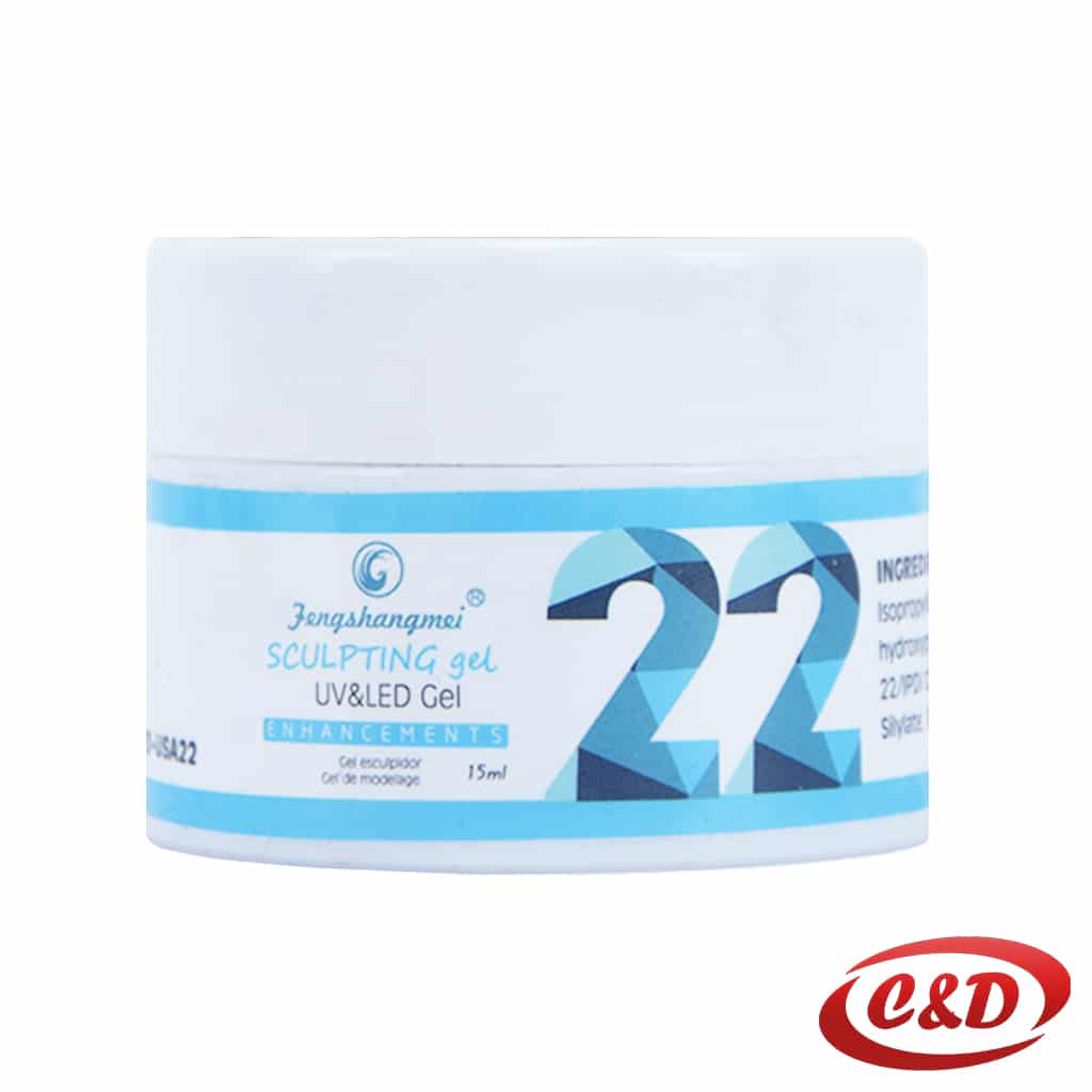 UV LED gel za nokte 15 ml nude nijansa