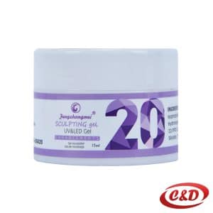 UV LED gel za nokte 15 ml nude nijansa