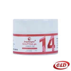 UV LED gel za nokte 15 ml pink boja