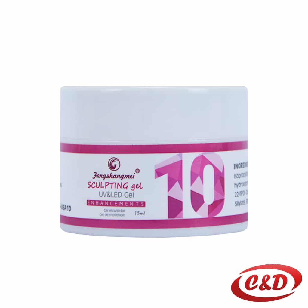 UV LED gel za nokte 15 ml pink boja