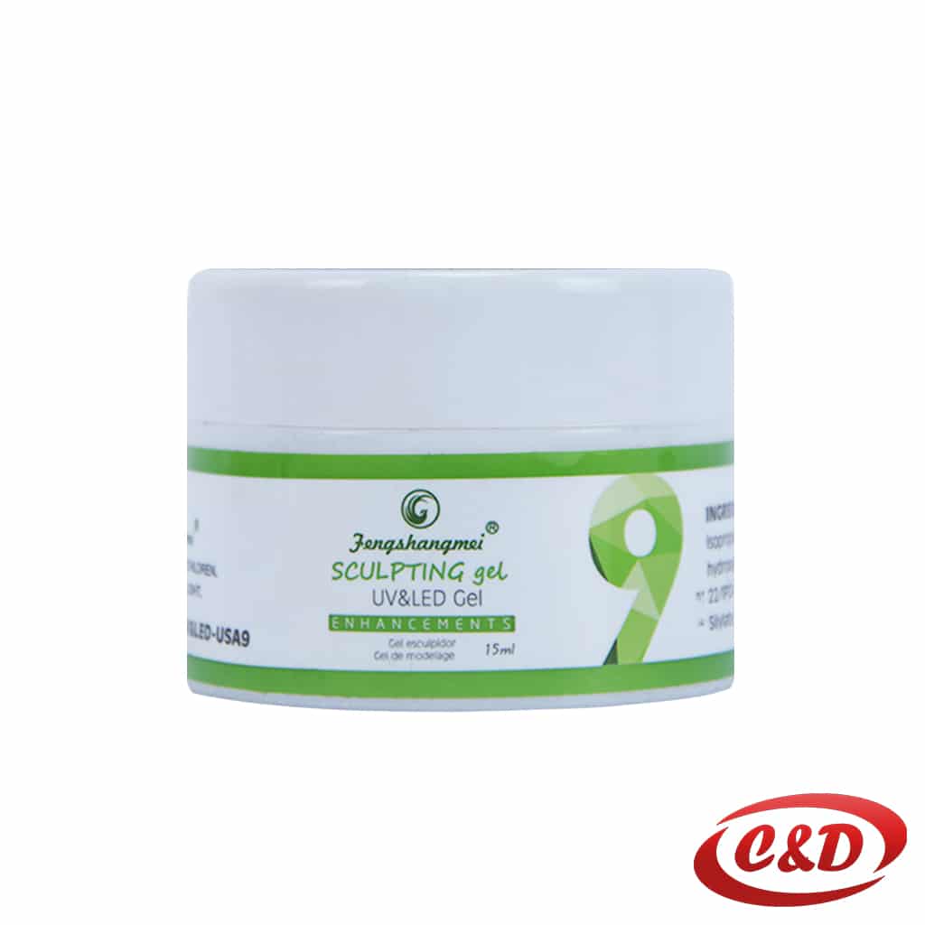UV LED gel za nokte 15 ml pink boja