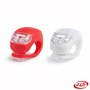 Set LED svjetala za bicikl bijelo i crveno