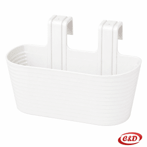 siena bijela plastična vaza 45 cm visina 18 cm
