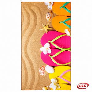 Peškir za plažu 90x180 cm ljetni motivi