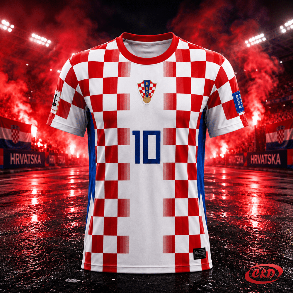 Bijeli dres Hrvatske za odrasle SP 2026
