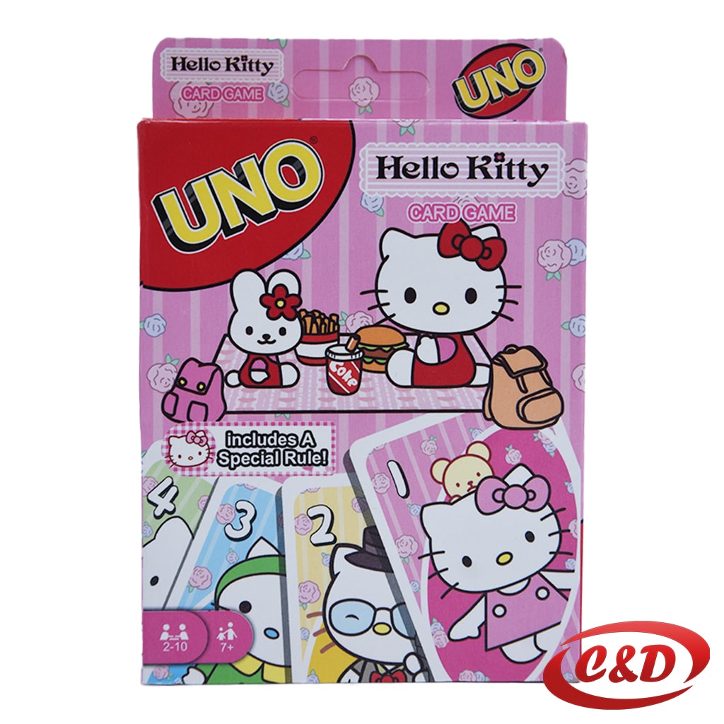 UNO Hello Kitty karte sa 108 karata za 2 do 10 igrača