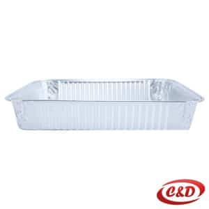 aluminijska posuda za hranu 1190 ml 22,5x18x3 cm