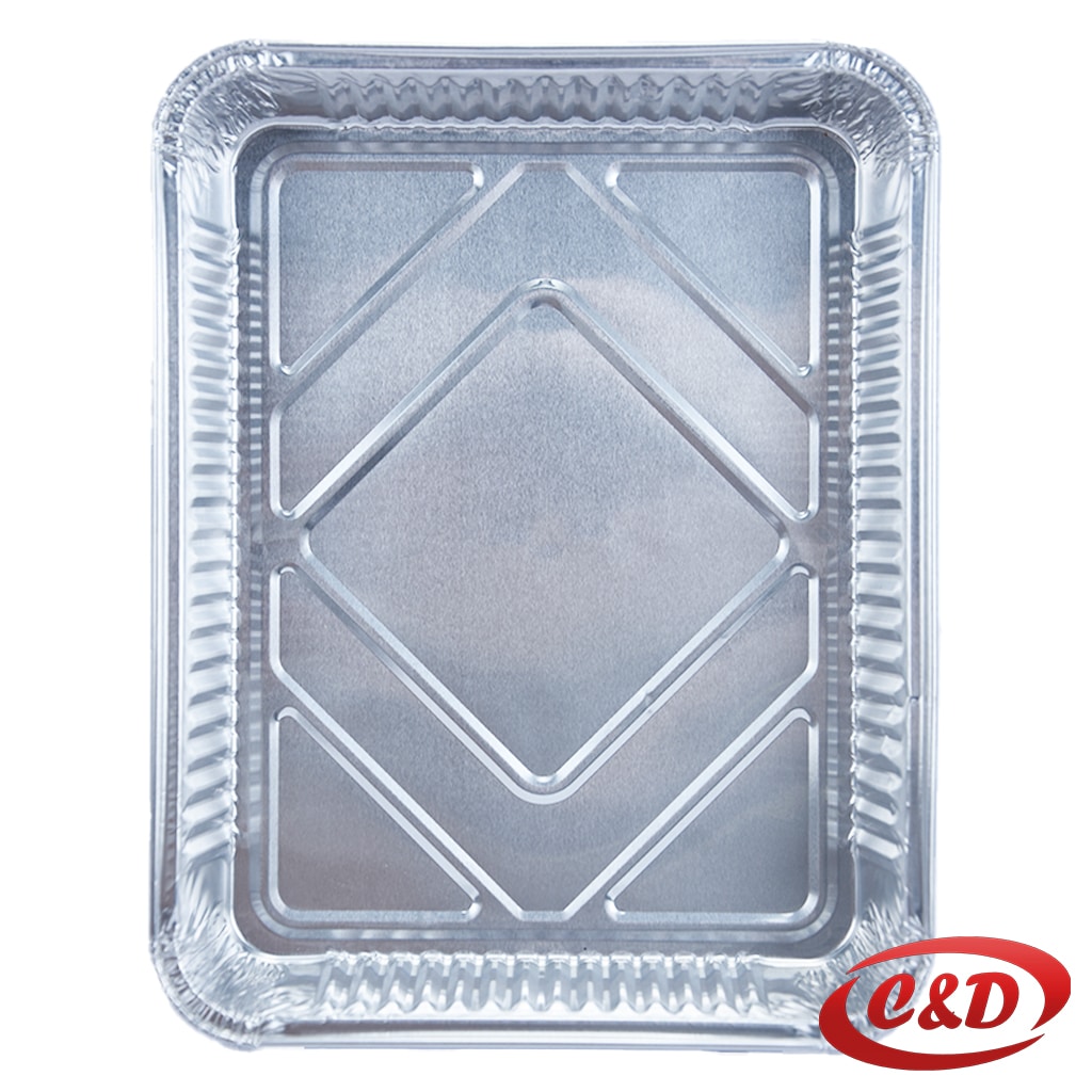 aluminijska posuda za hranu 1190 ml 22,5x18x3 cm