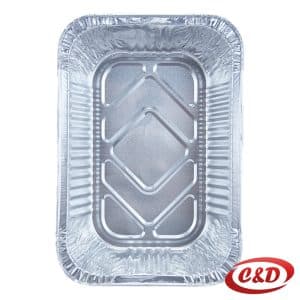 aluminijska posuda za hranu 960 ml 20x13x5 cm