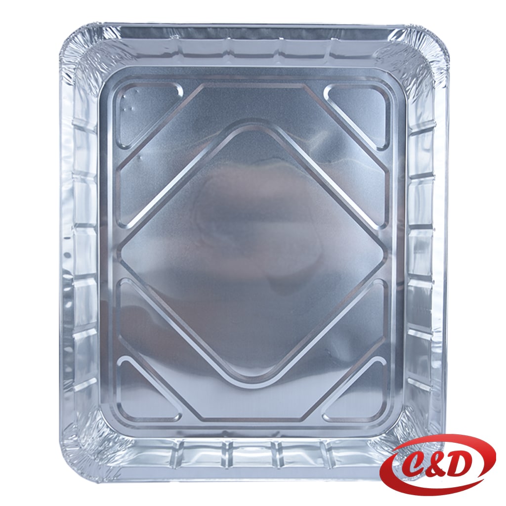 aluminijska posuda velika 4800 ml 39,5x33,5x5 cm