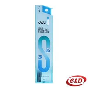 punjenje za tehničku olovku Deli 0,5 mm 2B 20 komada